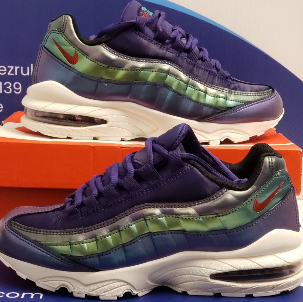 Nike Air Max 95 Metallic Purple Kids 6y